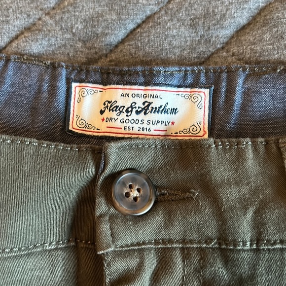 Men’s Brown Straight leg Flag and Anthem Jeans Size 38/32 - Picture 2 of 2